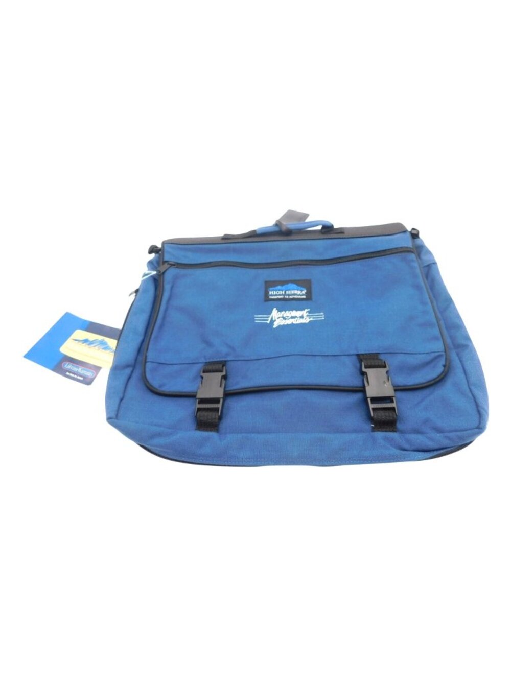 High Sierra Blue Management Essentials Messenger Bag Laptop Case Business w/ Tag